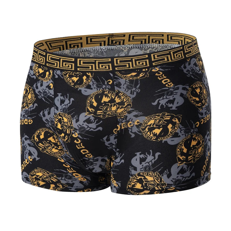 Men's Boxer Shorts
Black Gold Boxer Underwear
Soft Comfortable Boxers
Skin-friendly Boxer Shorts
Four Seasons Boxer Underwear
Comfortable Men's Shorts
Random Pattern Boxer Underwear
Premium Men's Boxers
Breathable Boxer Shorts
Stylish Black and Gold Boxers